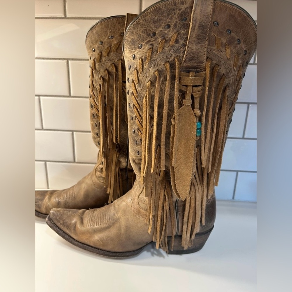 Ariat Brisco Fringe Western Boot